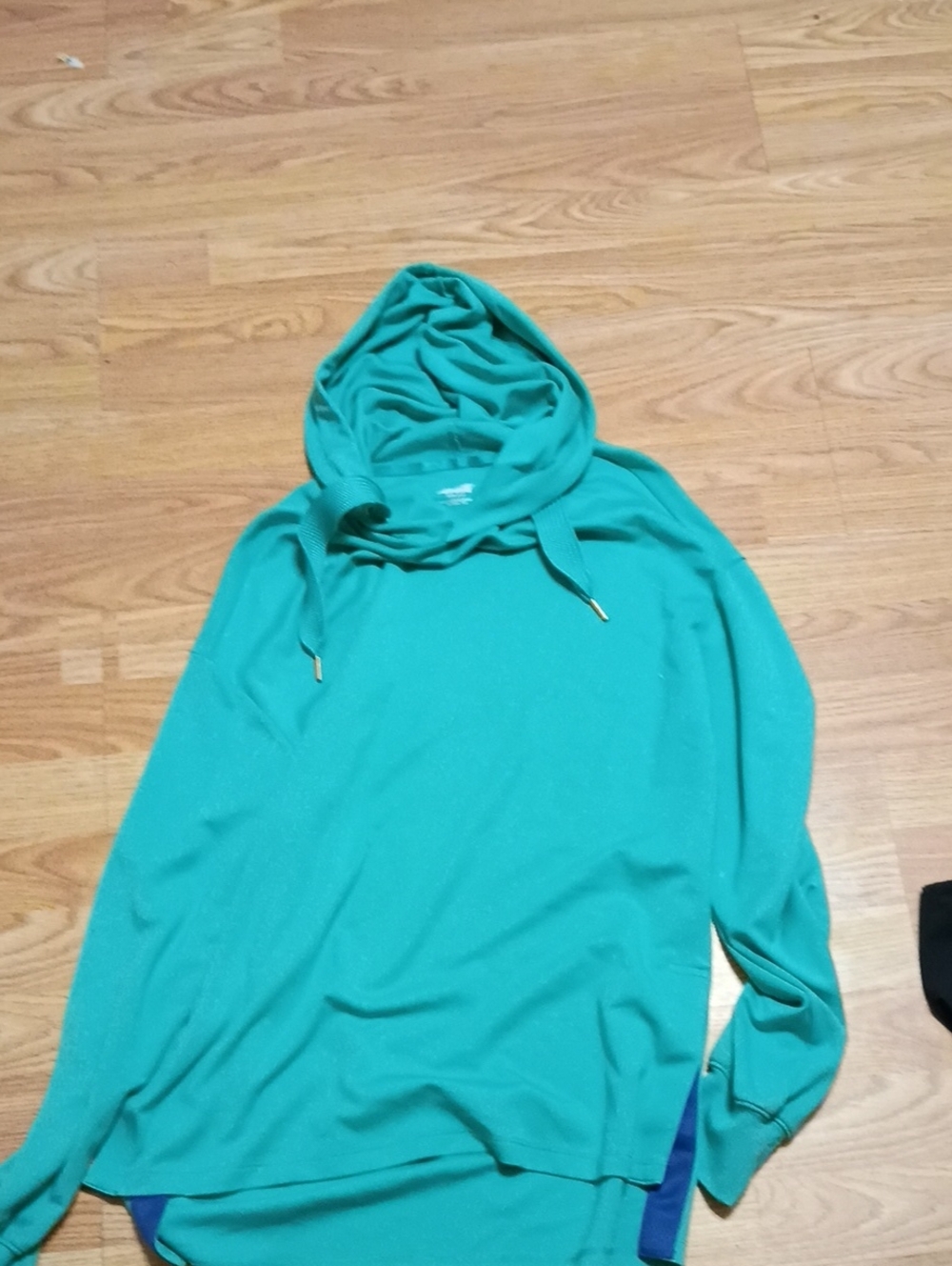 Avia Teal Hooded Pullover Sweatshirt
